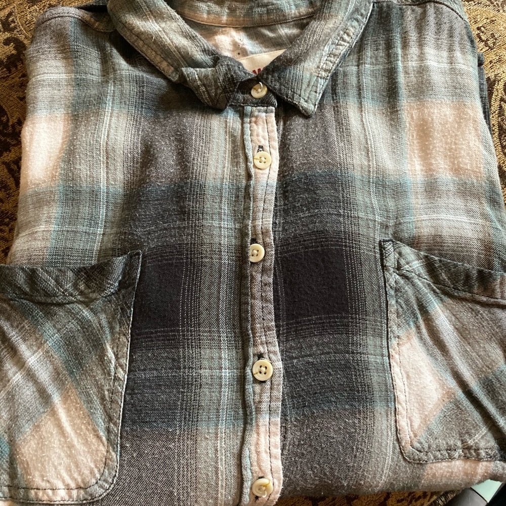 Plus size flannel